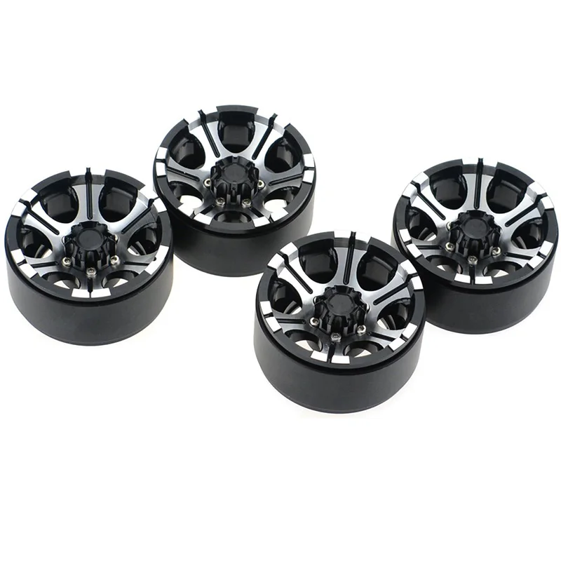 

4Pcs/Lot 1.9 Inch Beadlock Wheel Rims RC 1:10 Rock Crawler Alloy Wheels Rims for RC Crawler Traxxas Axial SCX10 CC01 Wheel Hub