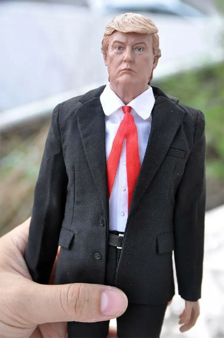 

1/6 Полный Набор фигурок кукол Трамп игрушки знаменитости политические Портретные модели