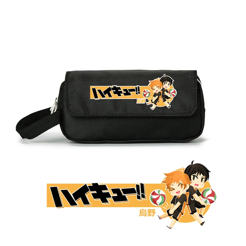 Аниме Haikyuu! Чехол унисекс для карандашей и ручек косплея школьный мультяшный