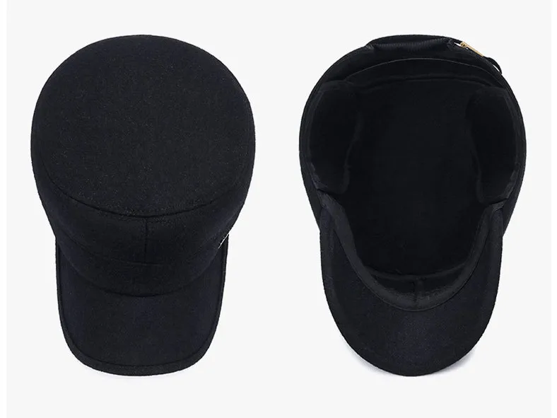 Мужские шапки Зимняя мода Gorros Лоскутная шапка для холодной русской бейсболки с