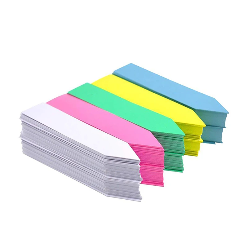 

100Pcs Plastic Plant Tags Garden Plant Labels Nursery Markers Flower Pots Seedling Labels Tray Mark Tools Garden Accessories