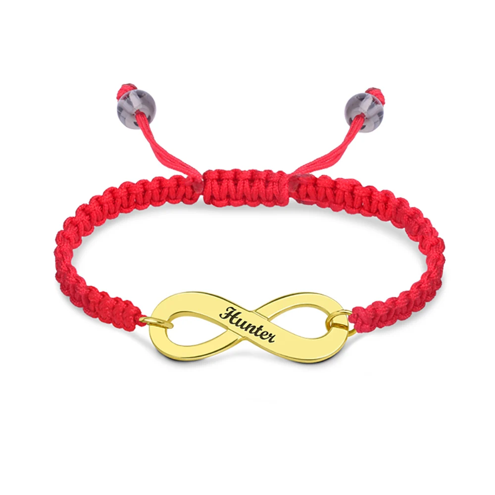 Браслет Sweey с гравировкой на заводе серебряный браслет символом бесконечности 925