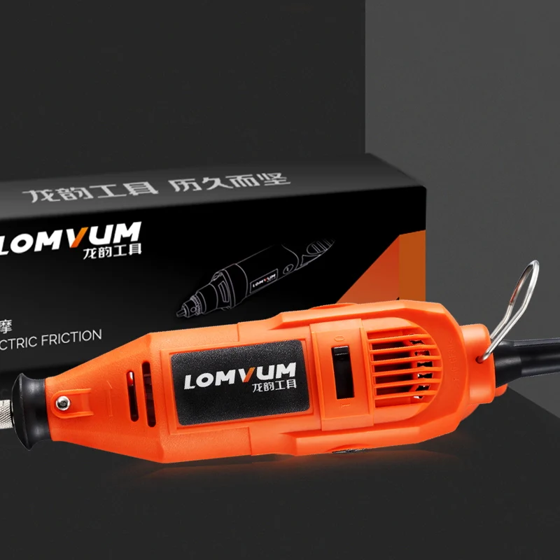 LOMVUM роторный инструмент 6 переменная скорость шлифовальный станок 350 Вт Dremel Тип дрель Электрический шлифовальный станок вал доступен - Цвет: MODEL 1