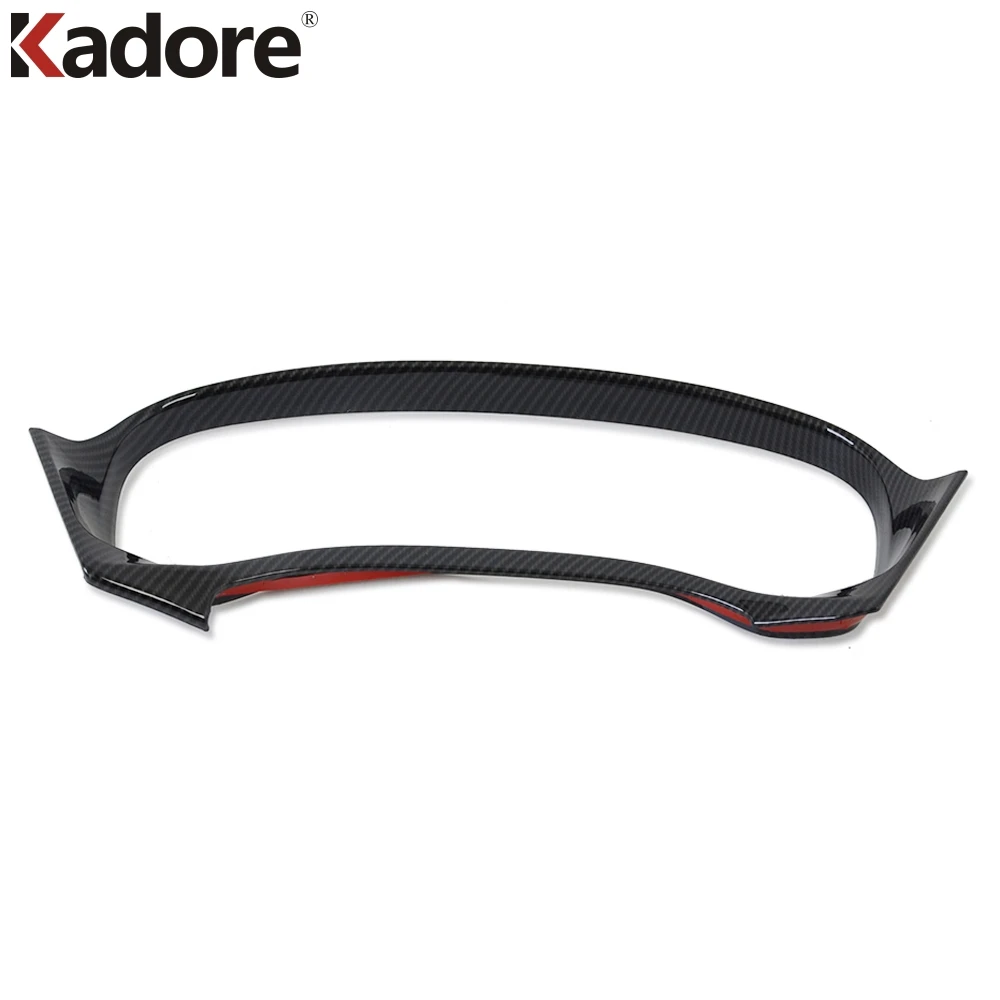 Крышка панели приборной из углеродного волокна для BMW X3 2018 2019 отделка управления