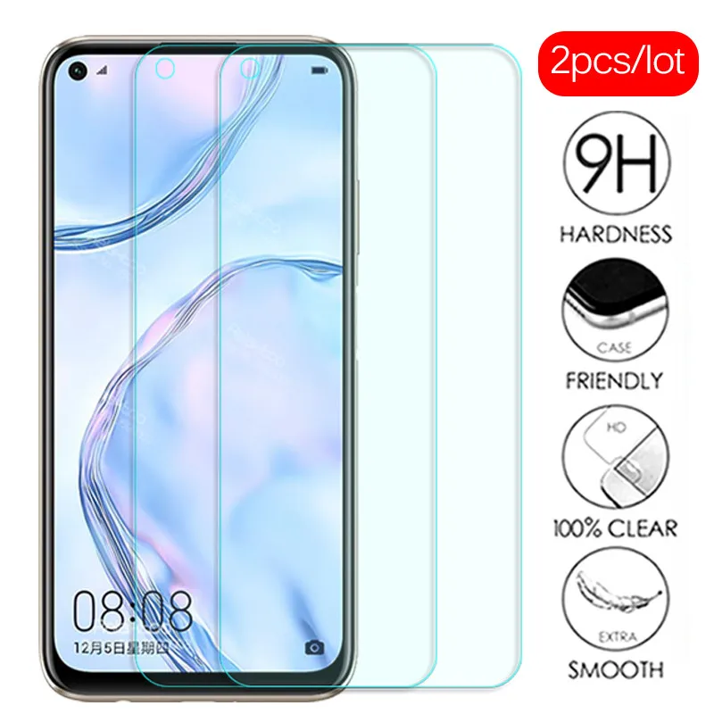 Защитное стекло для экрана 2 шт. p40 lite huawei light Hawei p 40 p40lite закаленное пленка |