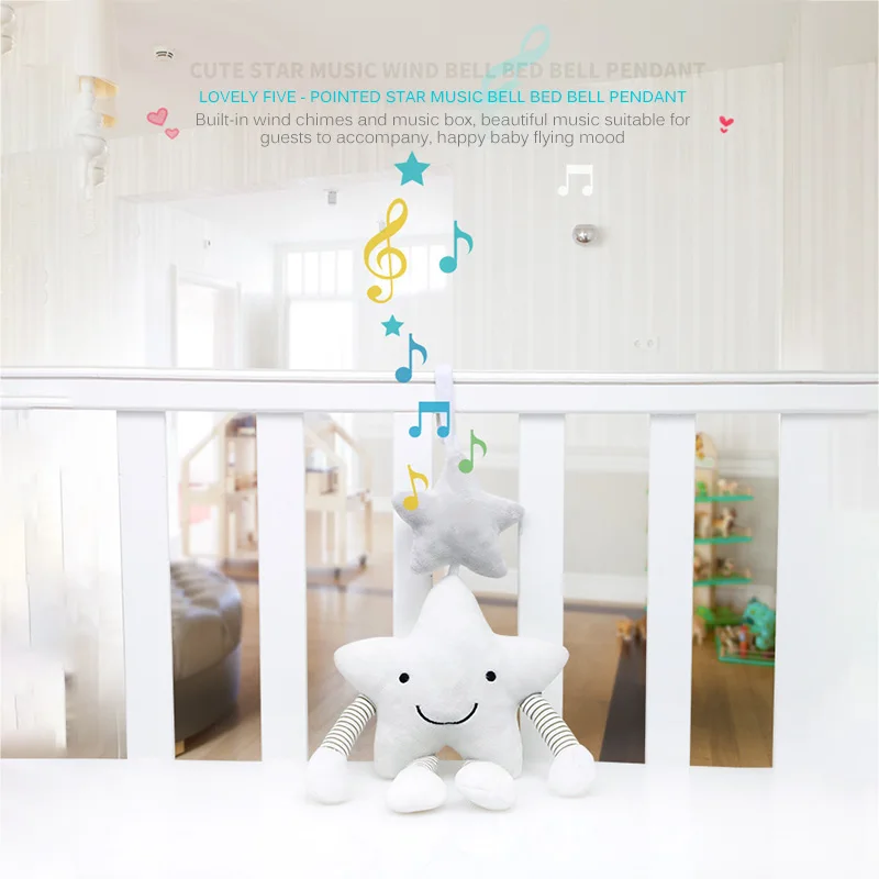 Погремушки для новорожденных подвеска музыкальный колокольчик игрушки на