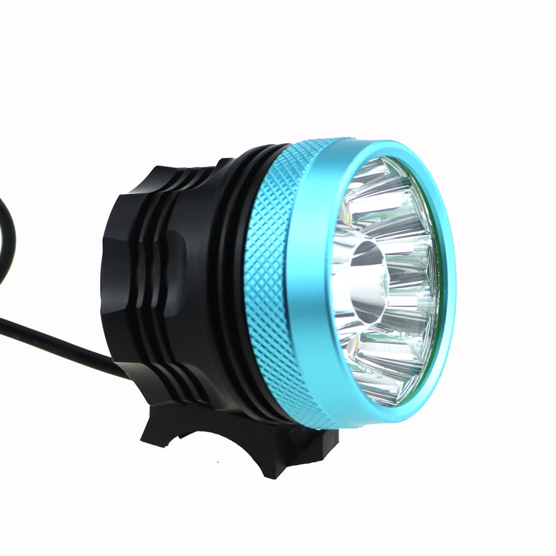 12000 люмен 8T6 велосипедный светильник головной 8x CREE XM L T6 светодиодный шлем