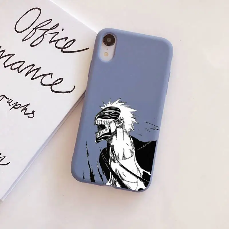 

Anime Bleach Kurosaki ichigo Phone Case for iphone 13 11 12 mini pro max 7 8 plus 6 6s x xs max xr shell