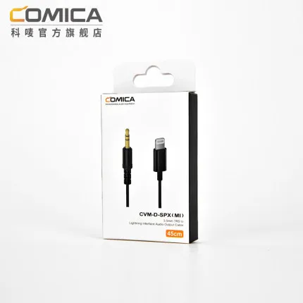 COMICA CVM D SPX (MI) 3 5 мм TRS на Lightning Тип C Интерфейс Audo выходной кабель для беспроводного
