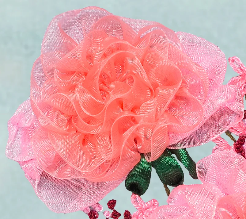 Элегантная Цветочная Ароматизированная лента 30 х30 см Набор для вышивки набор