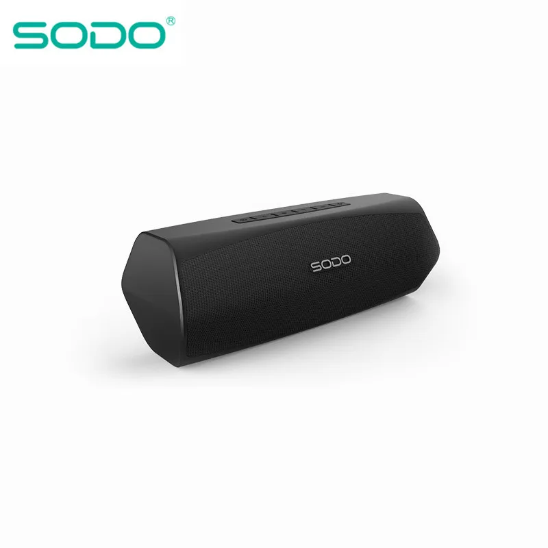 Беспроводная Портативная колонка с Bluetooth V4.2 SODO HD звуком и басами совместима