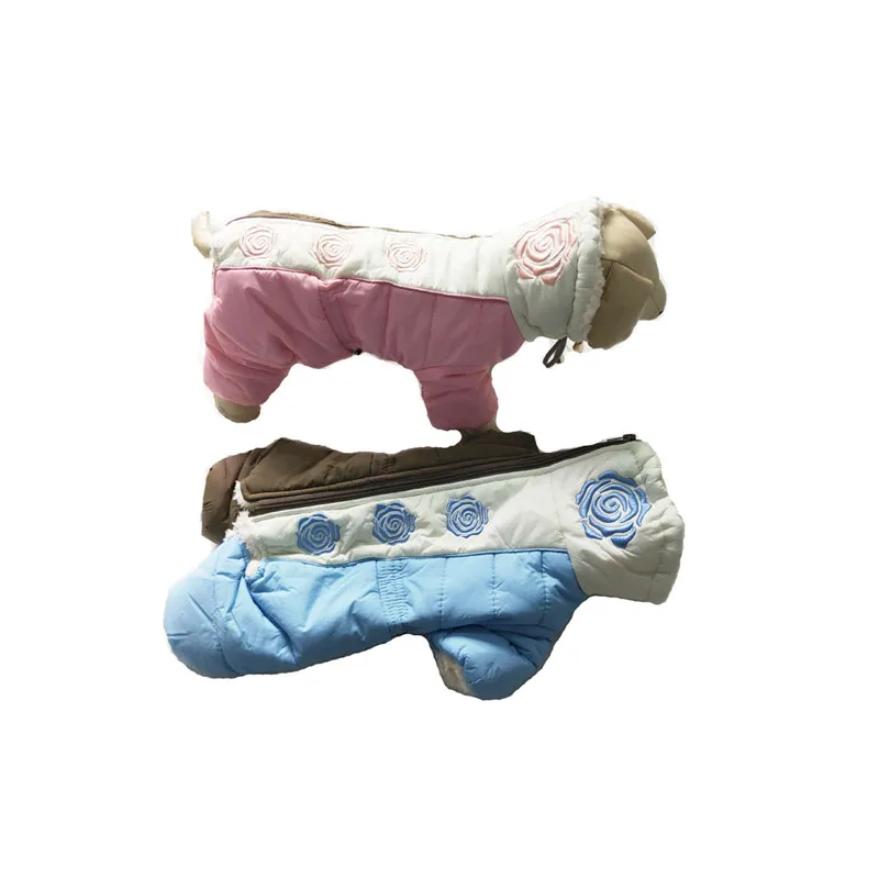 Супертеплая одежда для маленьких собак зимнее пальто куртка наряды щенков
