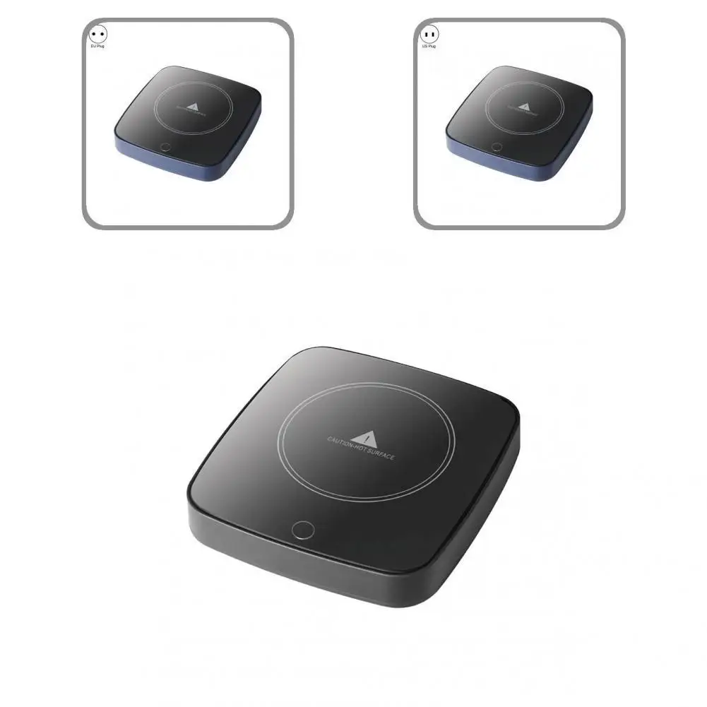 

Waterproof Glass Panel Easy to Use Even Heating Electric Cup-Pad for Office