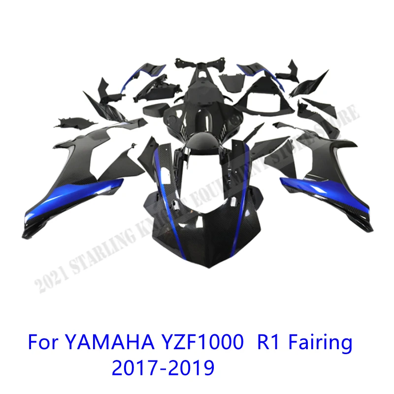 

New ABS Motorcycle Whole Fairings Kit Fit For YAMAHA YZF1000 YZF R1 2015 2016 2017 2018 2019 18 19 Injection Carbon fiber color
