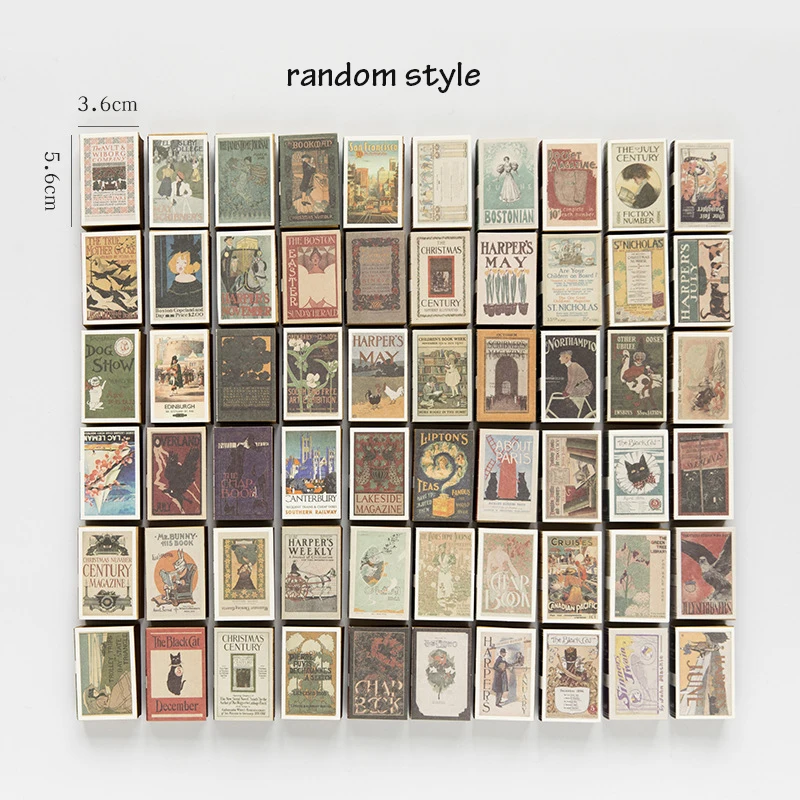 Винтажная крафт бумага записная книжка мини иллюстрации могут быть порваны