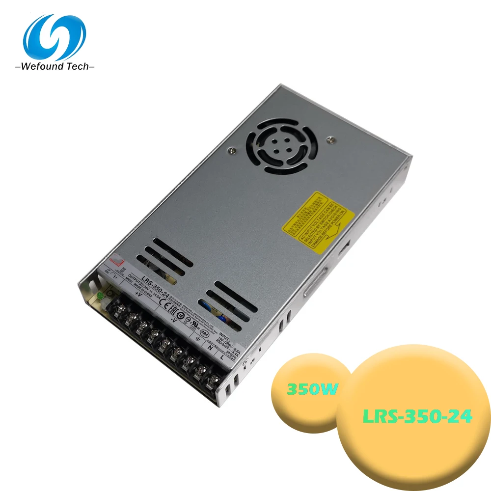 Оригинальный для переключателя источника питания Mingwei LRS 350 24 24V14.6A 350W до доставки