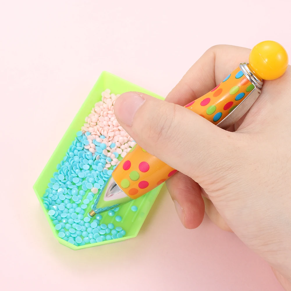 Милая ручка в форме боулинга сделай сам для алмазной живописи вышивка крестиком