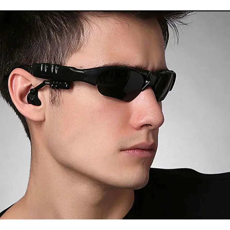 Sunglasses Riding Bluetooth Earphone Smart Glasses Outdoor Sport Wireless Bike Sun Headphone with Mic For iPhone Samsung | Электроника