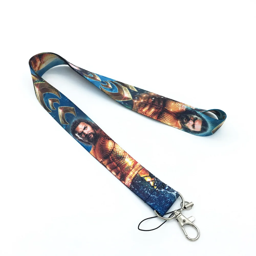 10 шт/20 шт/30 шт/50 шт DC Comic Hero Lanyard телефон ID брелки кошелек цепь подарок коллекция