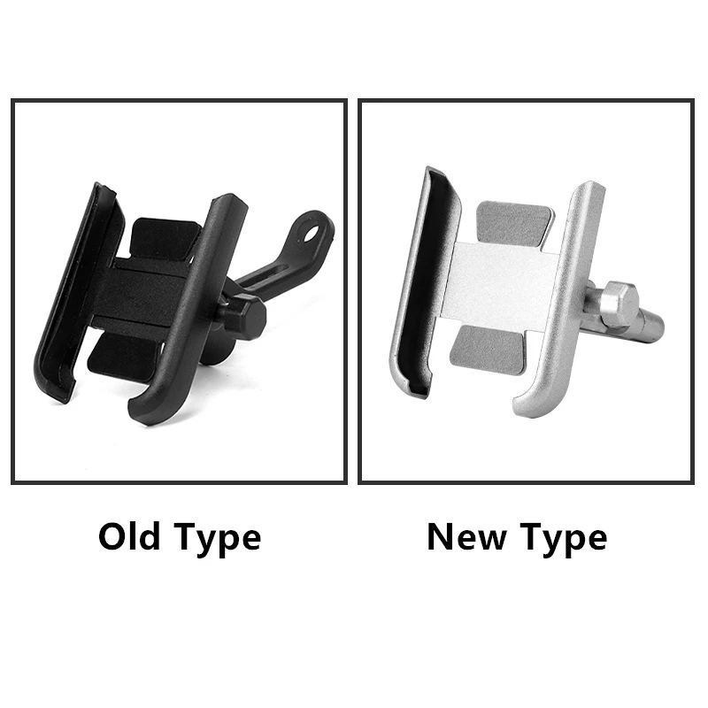 bicycle phone holder cnc motorcycle handlebar mobilephone support aluminum alloy 360 rotation mtb road bike mount accessories free global shipping
