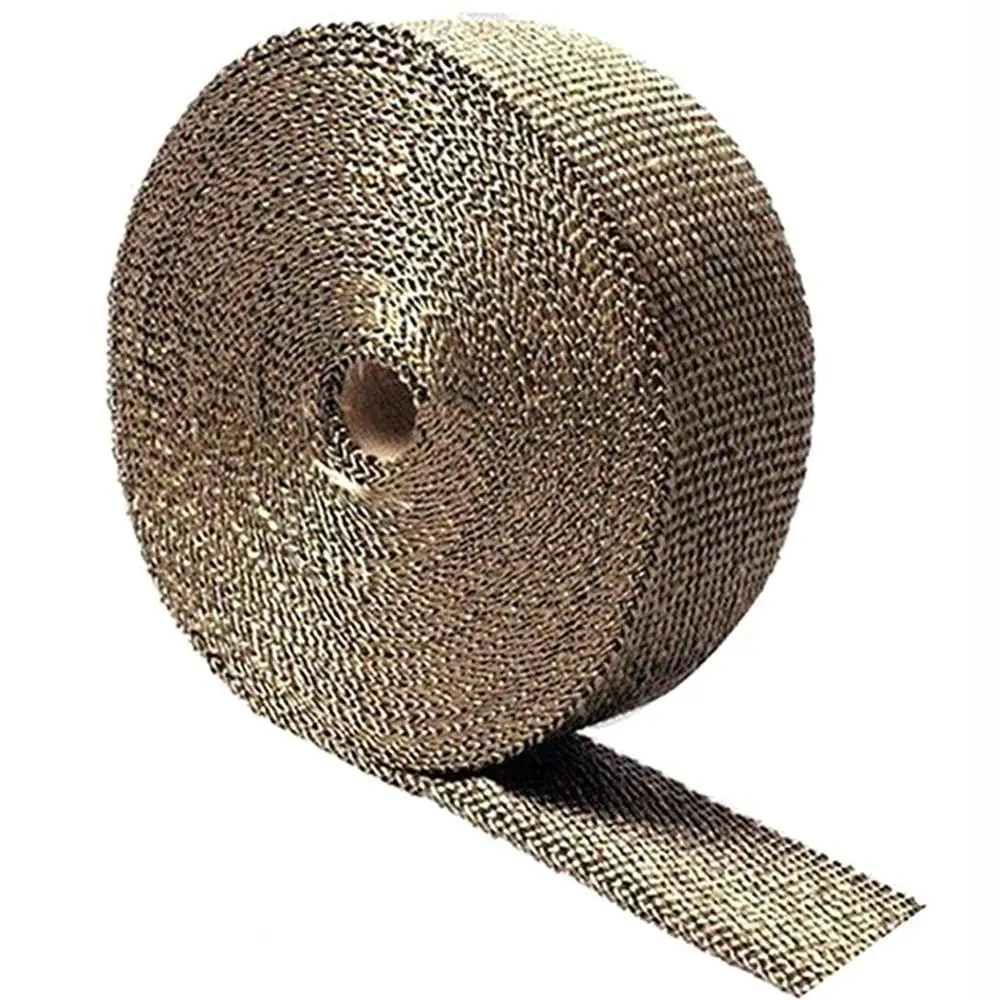 Теплозащитная пленка из стекловолокна для выхлопной трубы мотоцикла 5 м в рулоне