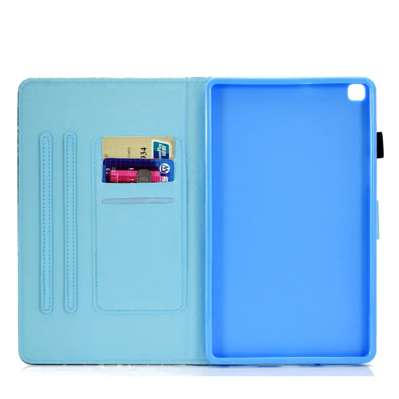 Чехол для samsung galaxy tab A 8 0 2019 Женский чехол подставка T290 T295 T297 планшета с рисунком из