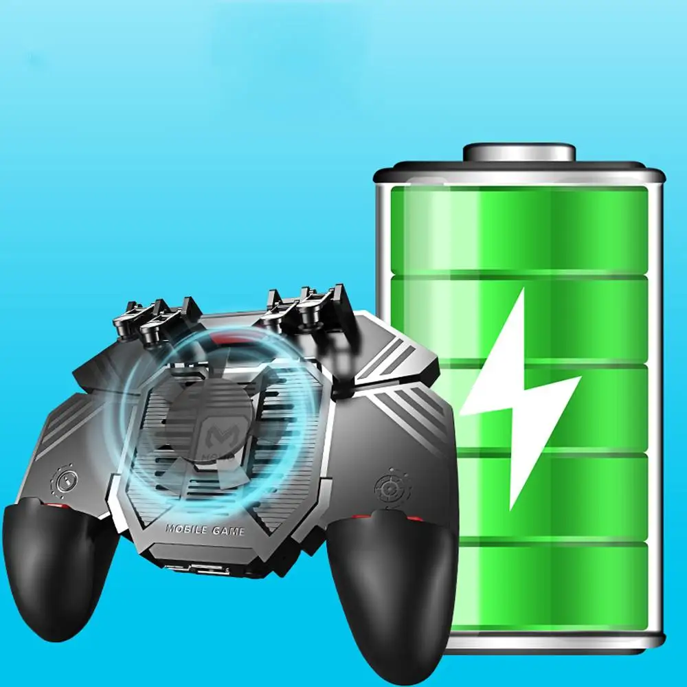 AK77 для PUBG Game Gamepad Helper мобильного телефона Ручка радиатора Вентилятор с водяным