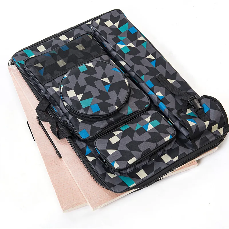 

Large Capacity Canvas 4K Portable Painting Board Bag Carry Case Drawing Board Carrying Sketchpad Bag Travel Shoulder Drawing Bag