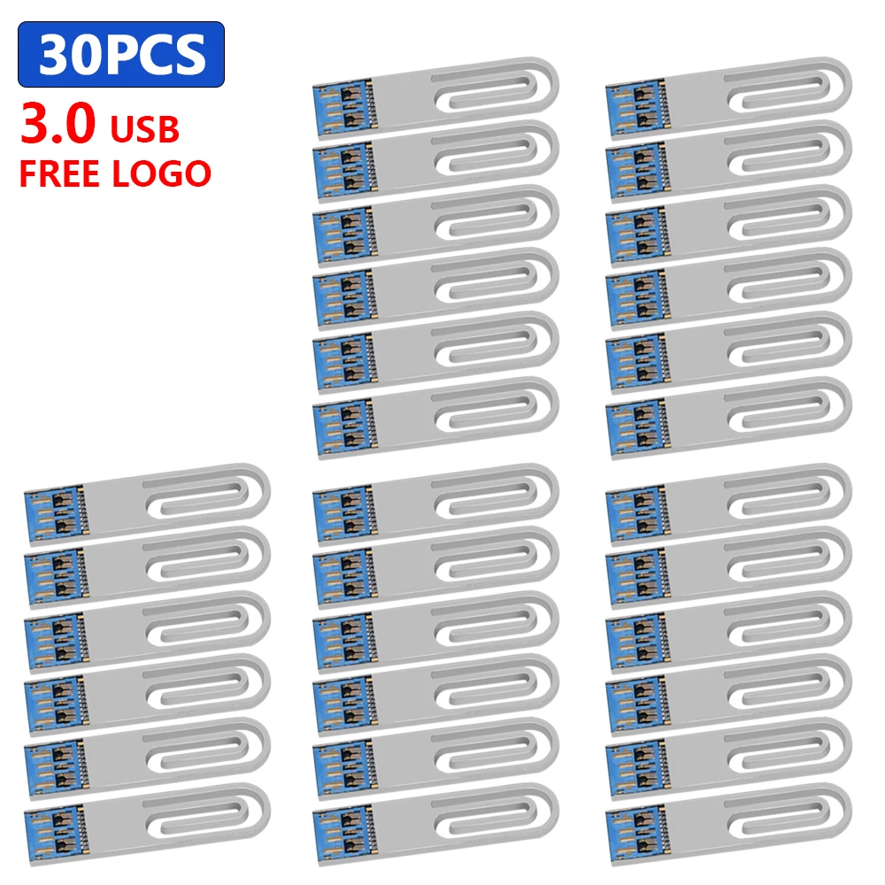 

Флеш-накопитель USB 3,0 30 шт./лот с логотипом под заказ, флеш-накопитель 8 ГБ, 16 ГБ, 32 ГБ, 64 ГБ, флеш-накопители, водонепроницаемый металлический U-д...