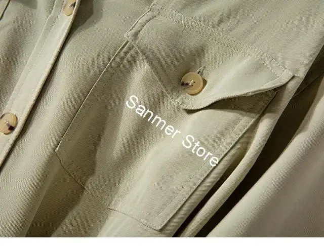 

Women Single Breasted Short Dress Turn-down Collar Pockets Solid Color Short Sleeve Mini Dress with Sashes Spring Summer