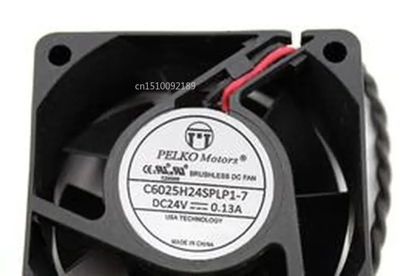 

for PELKO MOTORS 6025 C6025H24SPLP1-7 24V 0.13A fan