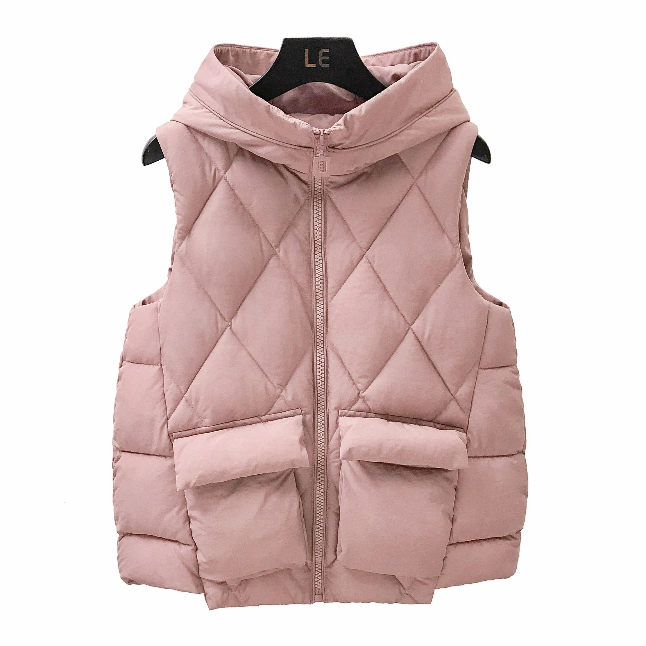 Новинка 2019 осенне-зимняя женская модная повседневная Милая теплая жилетка Fv9931