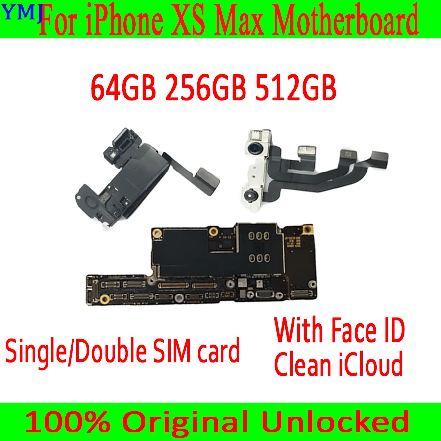 Материнская плата для iPhone XS Max 64 ГБ 256 512 ГБ|Антенны мобильных телефонов| |