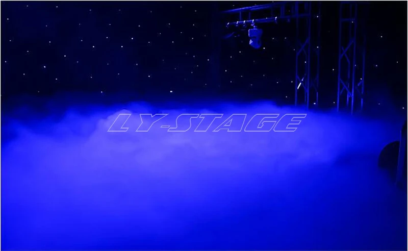 Бесплатная доставка 3000 Вт машина для тумана на водной основе низкого заземления