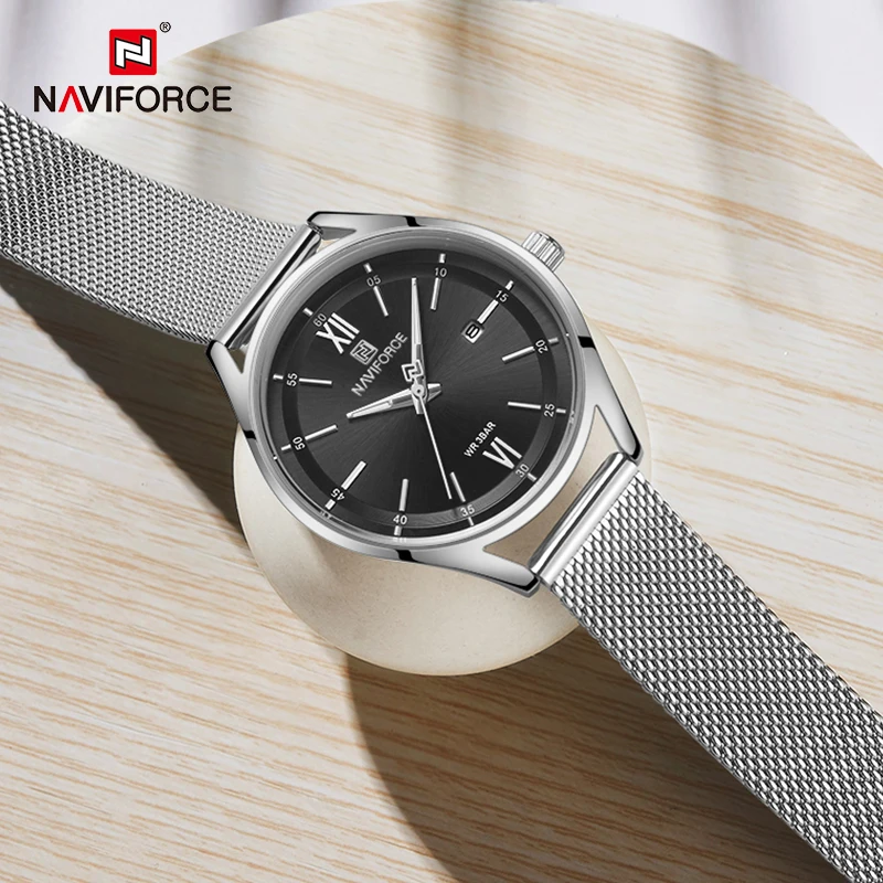 Часы NAVIFORCE мужские и женские кварцевые водонепроницаемые | Наручные часы