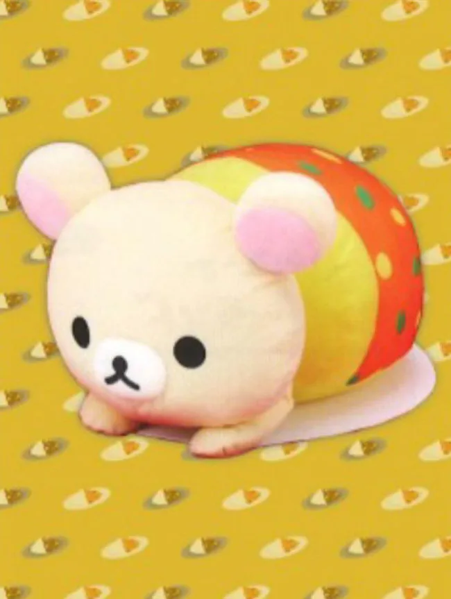 

New Cute Rilakkuma Curry Korilakkuma Big Plush 30*40cm Stuffed Animals Toys Dolls Baby Kids Girls Children Gifts