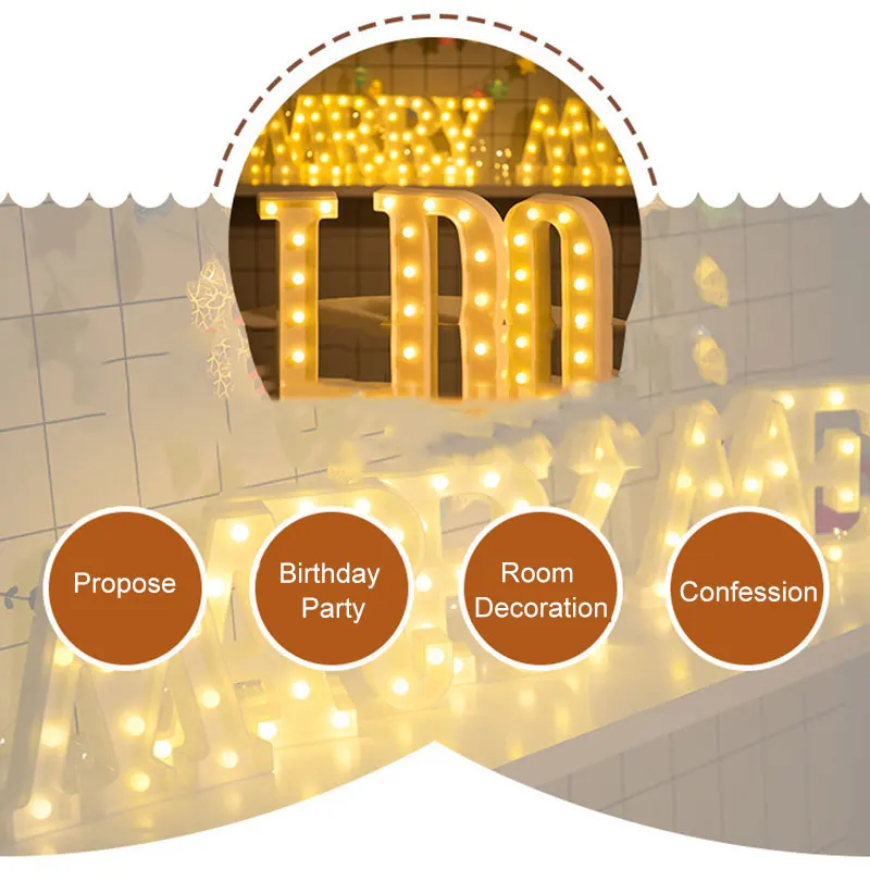 СВЕТОДИОДНЫЕ буквы алфавита/цифры светящиеся обозначения стоячие/Висячие