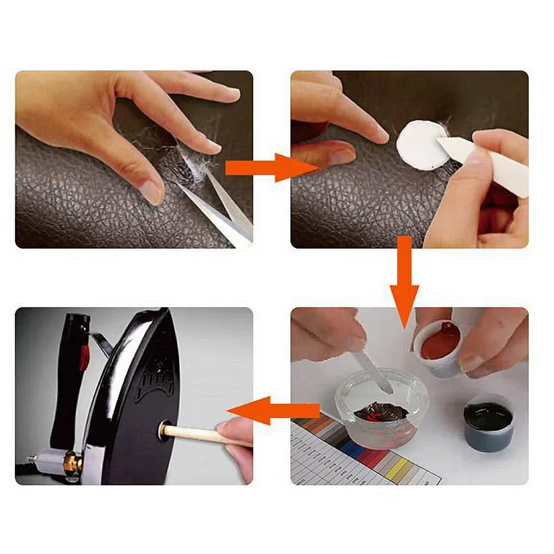 1 комплект профессиональный набор инструментов для ремонта кожаных кресел