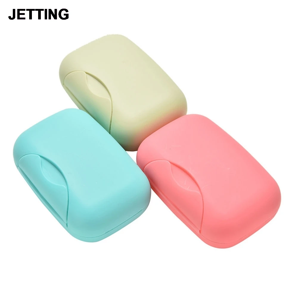 Горячая Распродажа Коробка для мыла карамельных цветов чехол держатель душа