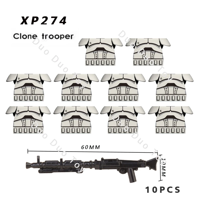 

10pcs/lot Clone 501st legions Troopers with Captain Rex Assemble Building Blocks Bricks Action Figure Wars Toys Kids Gifts