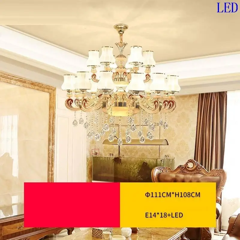 Para Comedor Lampadari imperni A Sospensione Crystal Luminaria Deco дом Lampen современный подвесной