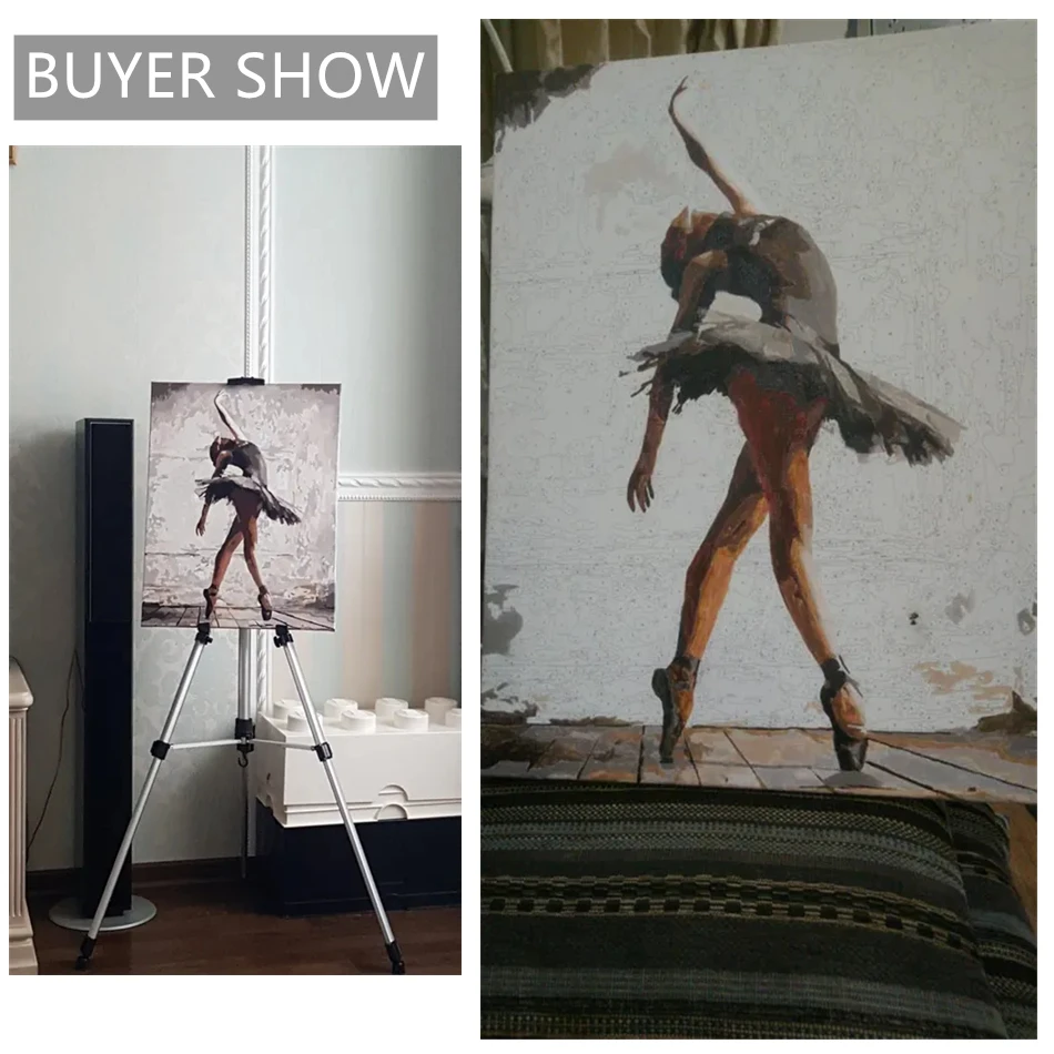 VA-0618 DIY картина маслом по номерам женская любовь Настенная домашний декор 40x50 см