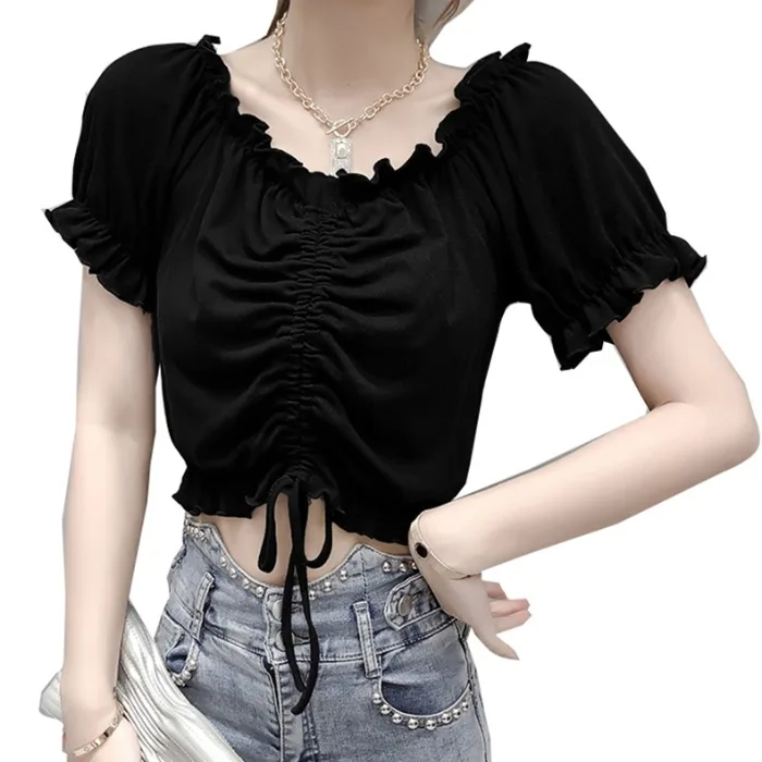 

2020 spring summer autumn new women fashion casual lady beautiful nice Tops woman female OL t shirt women Vq105