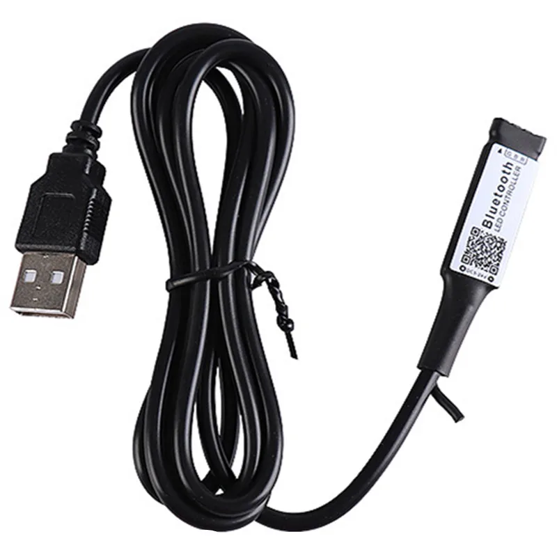 Миниатюрный USB RGB Bluetooth контроллер с синхронизацией музыкой и таймером диммером