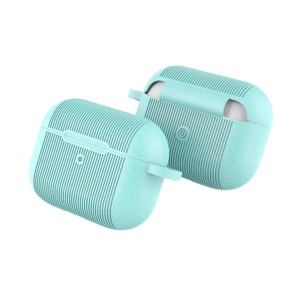 Ouhaobin для AirPods Pro 2019 чехол силиконовый защитный беспроводной зарядки Аксессуары