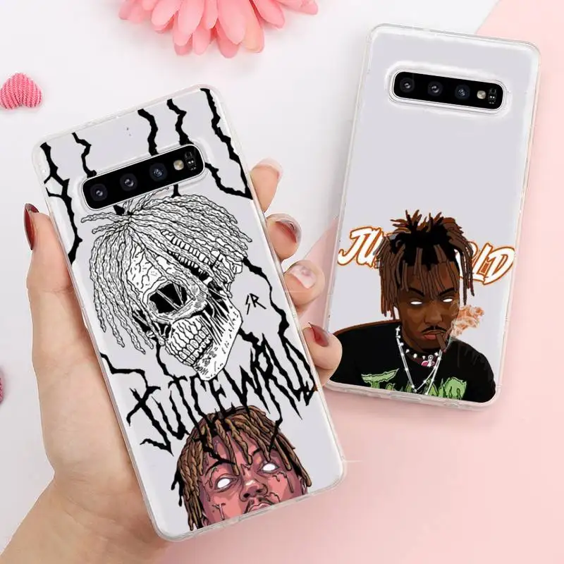 

Juice Wrld Lucid Dream Rapper Phone Case Transparent For Samsung Galaxy A S Note 9 11 10 51 50 71 70 80 20 21 30s ultra plus