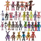 Пластиковая фигурка из игры Фредди из ПВХ, фигурка FNAF, игрушка, лиса, Золотая зернистая Весенняя ловушка, Бонни, коллекционные подарки