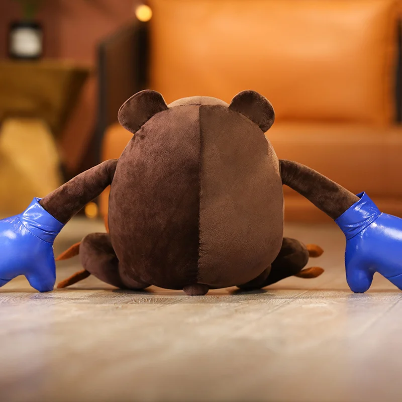 

Japan Anime Jujutsu Kaisen Plush Toy Boxing Black Bear Stuffed Doll Christmas Gifts For Children's Birthday