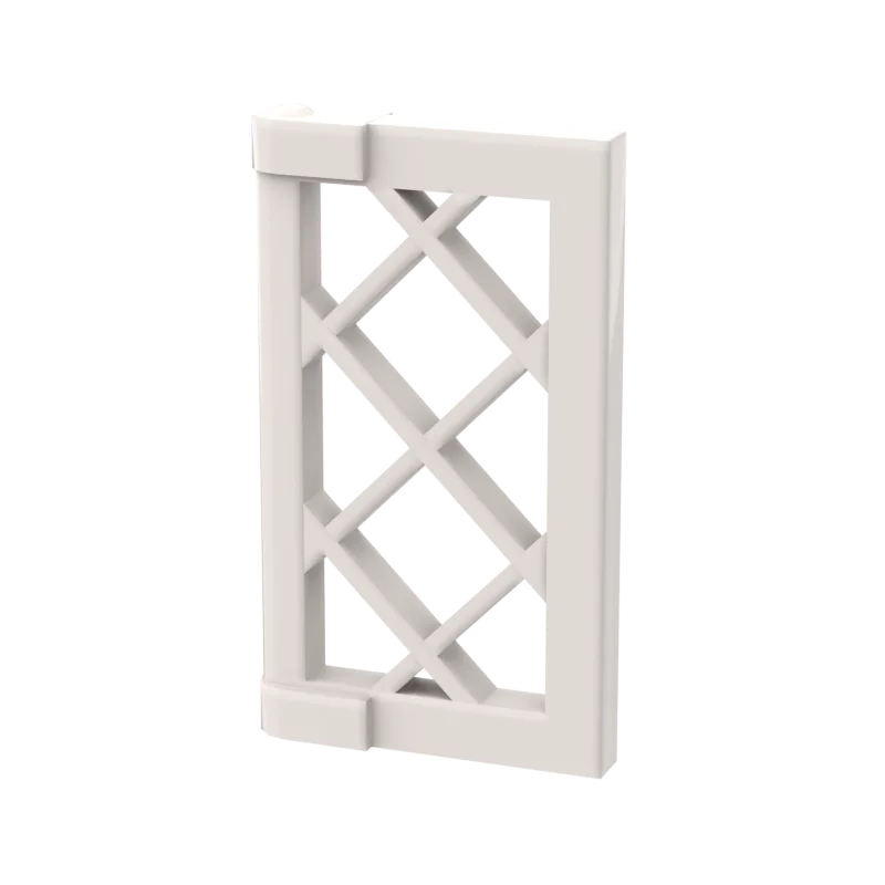 10PCS MOC Bricks 60607 Window 1 x 2 3 with Thick Corner Tabs For Building Blocks Parts DIY Education Creative Gift Toys - купить по
