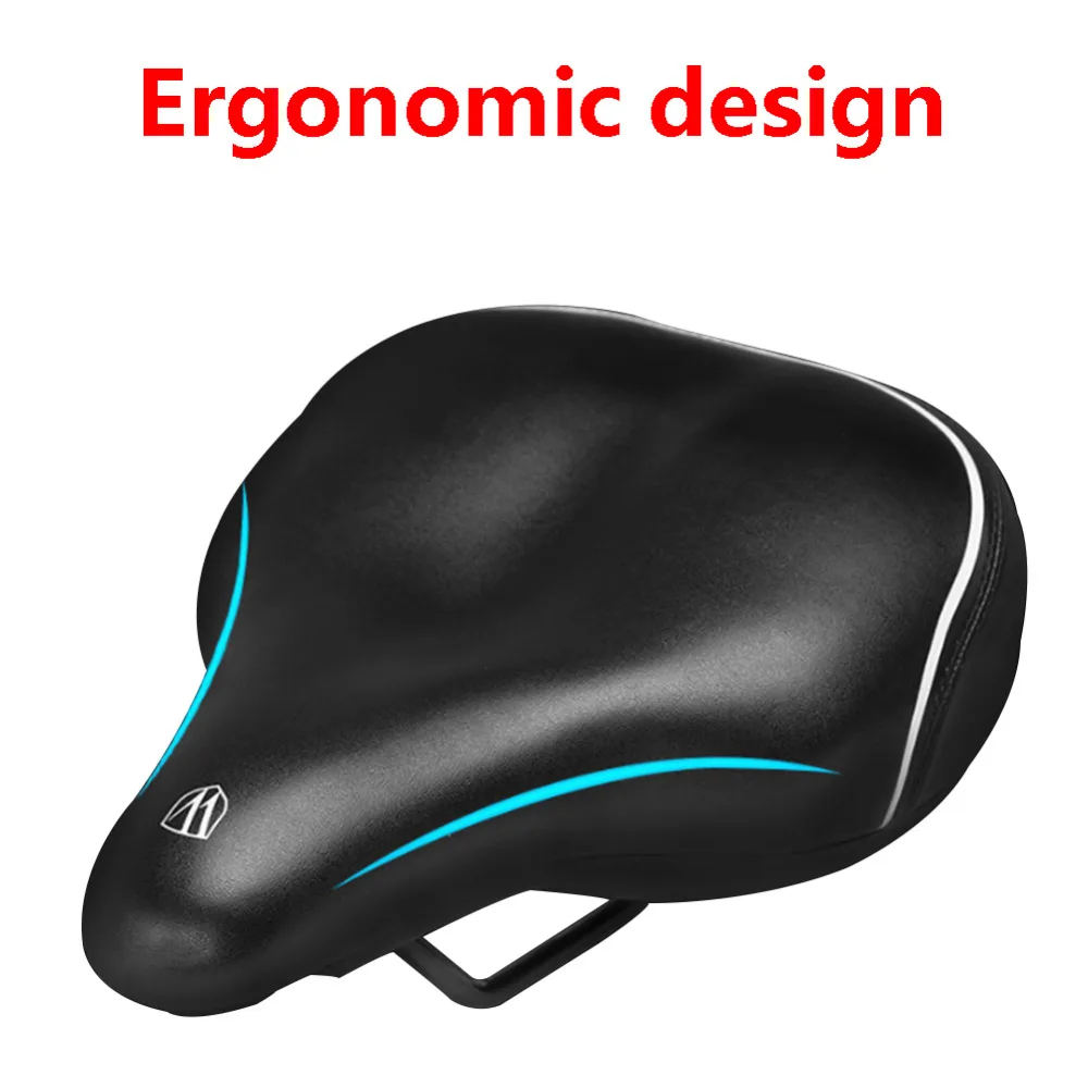 Велосипедная подушка для хранения Cyrusher, подушка для сиденья горного велосипеда, мягкая, удобная, большая, толстая, седло, Аксессуары для велосипеда